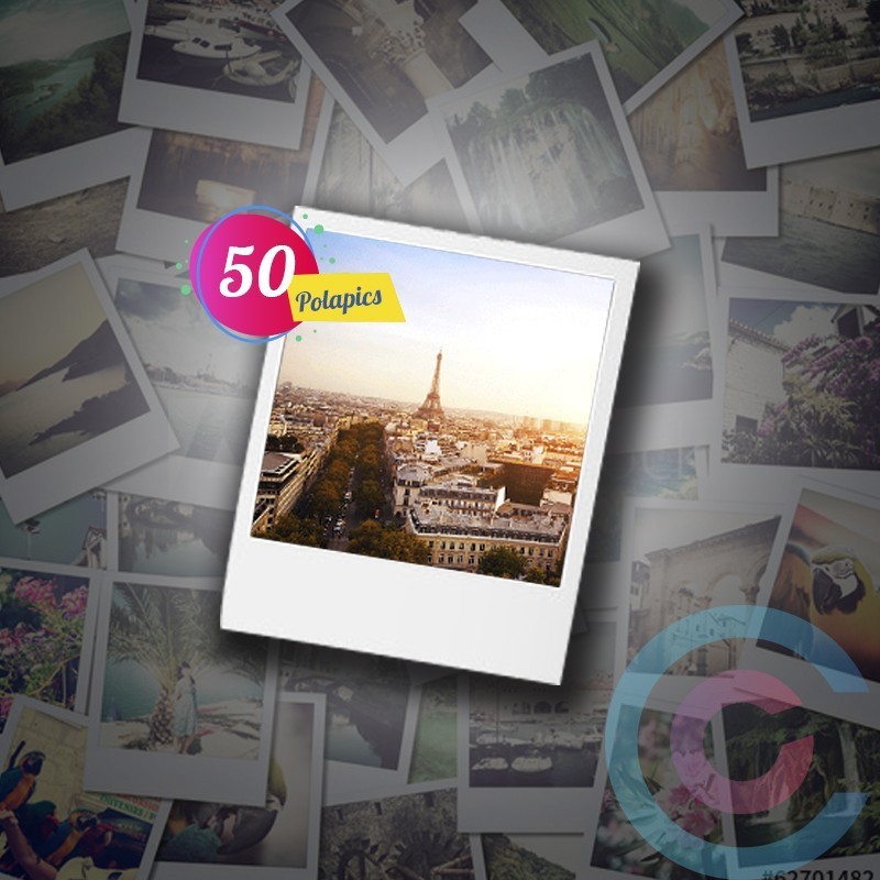 50 Fotos tipo Polaroid