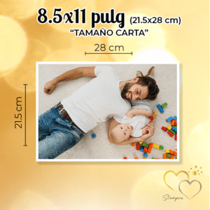 Impresión de Fotografías Tamaño Carta 8.5x11" (21.5x28 cm)