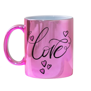 Taza Espejo Oro, plata o rosa 11 0z