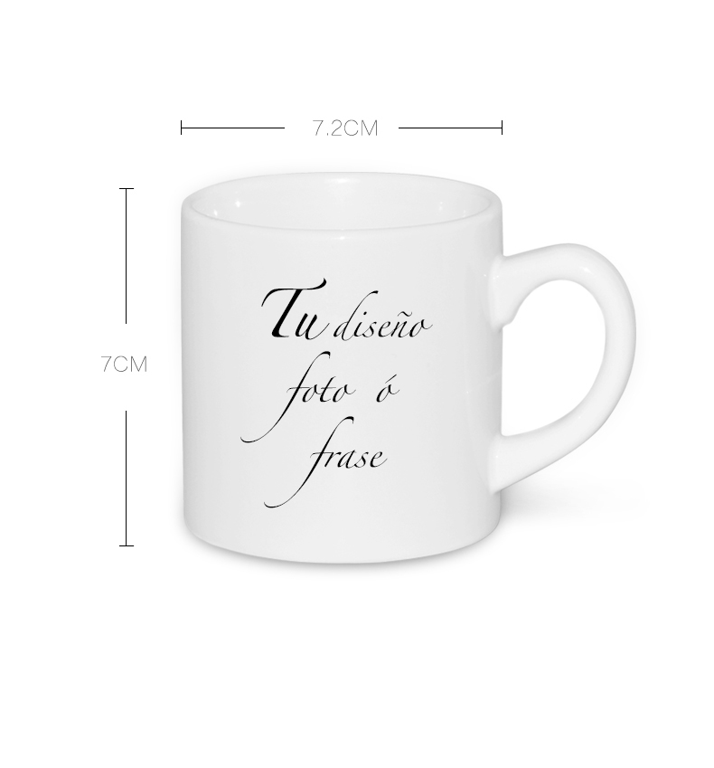 taza-expresso-personalizada con foto desde 1 pieza
