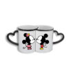 Tazas Mágicas de pareja Asa de Corazón