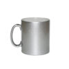 taza-plateada satinada personalizada